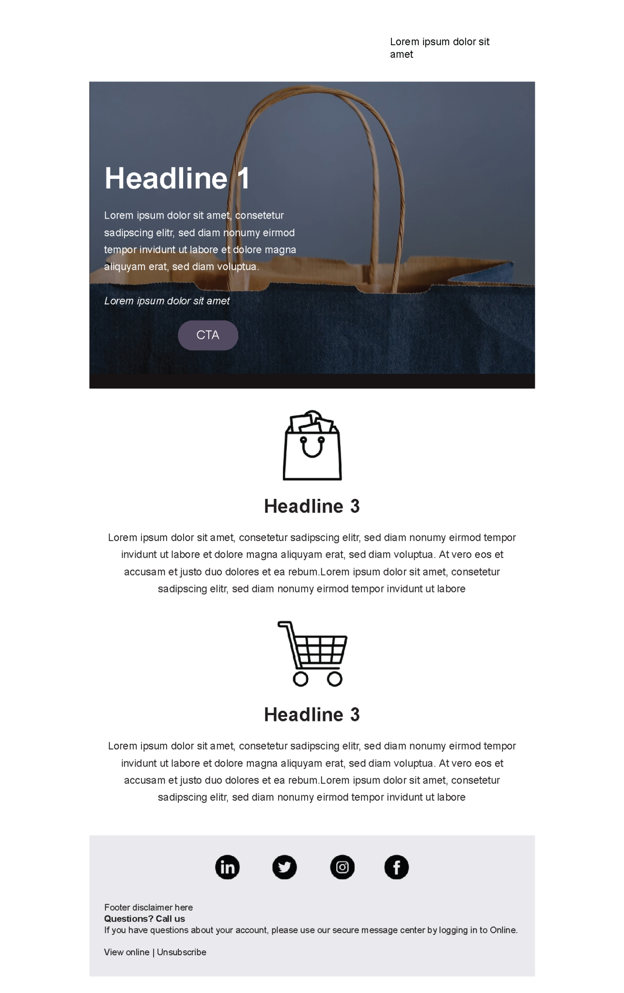 Pardot Trigger Email Template 3 Retail Stensul