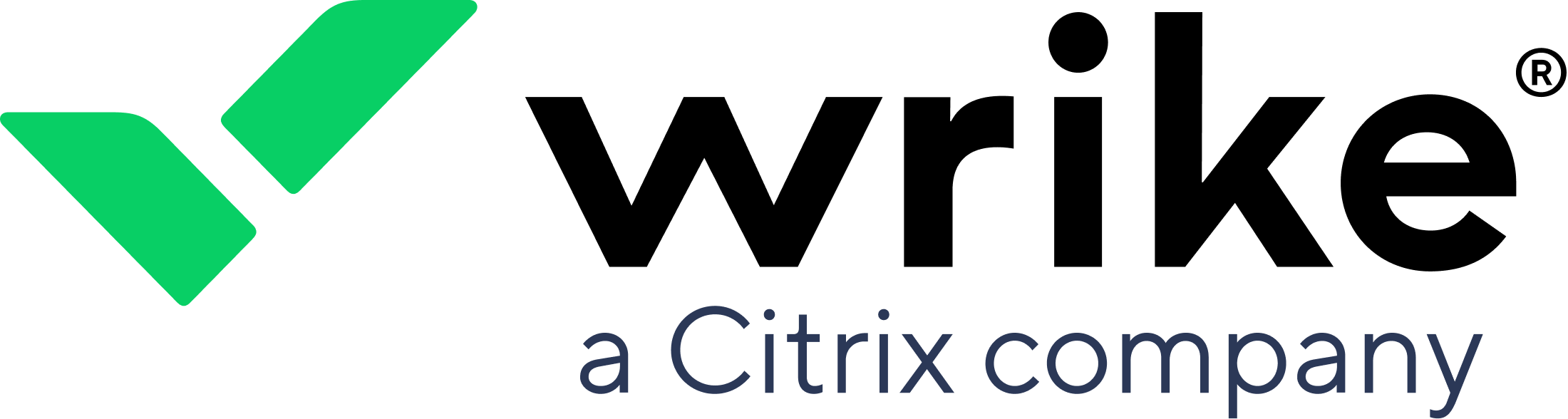 Wrike (a citrix company) logo