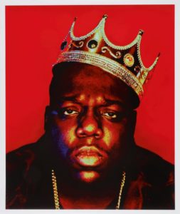 The late rapper Notorious B.I.G.