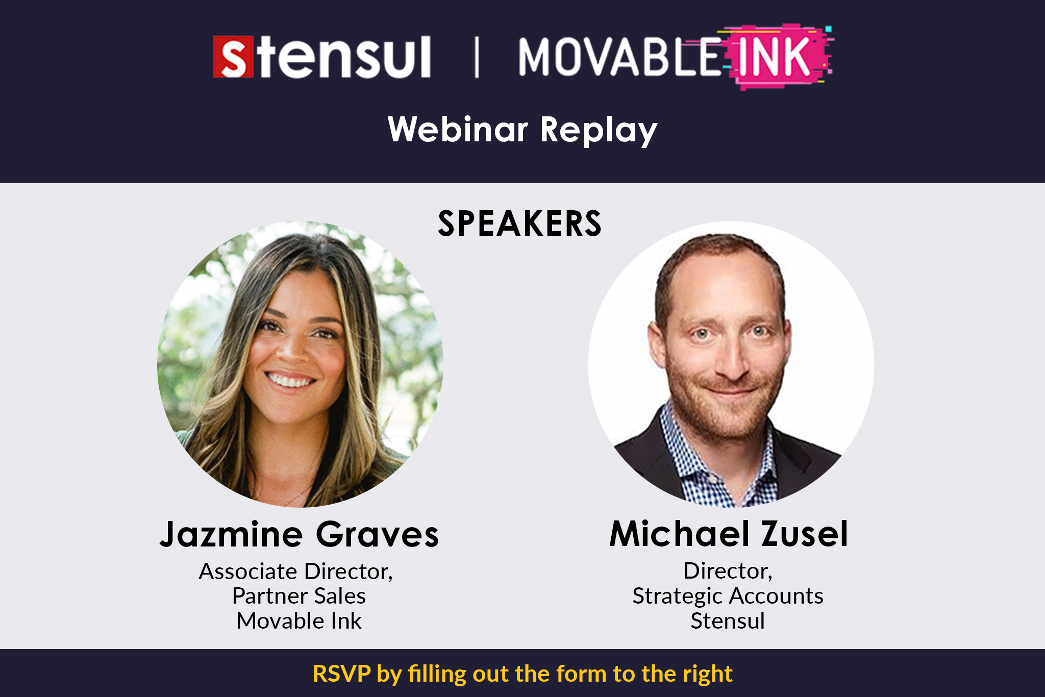 Stensul & Movable Ink: Optimize your personalized marketing performance webinar