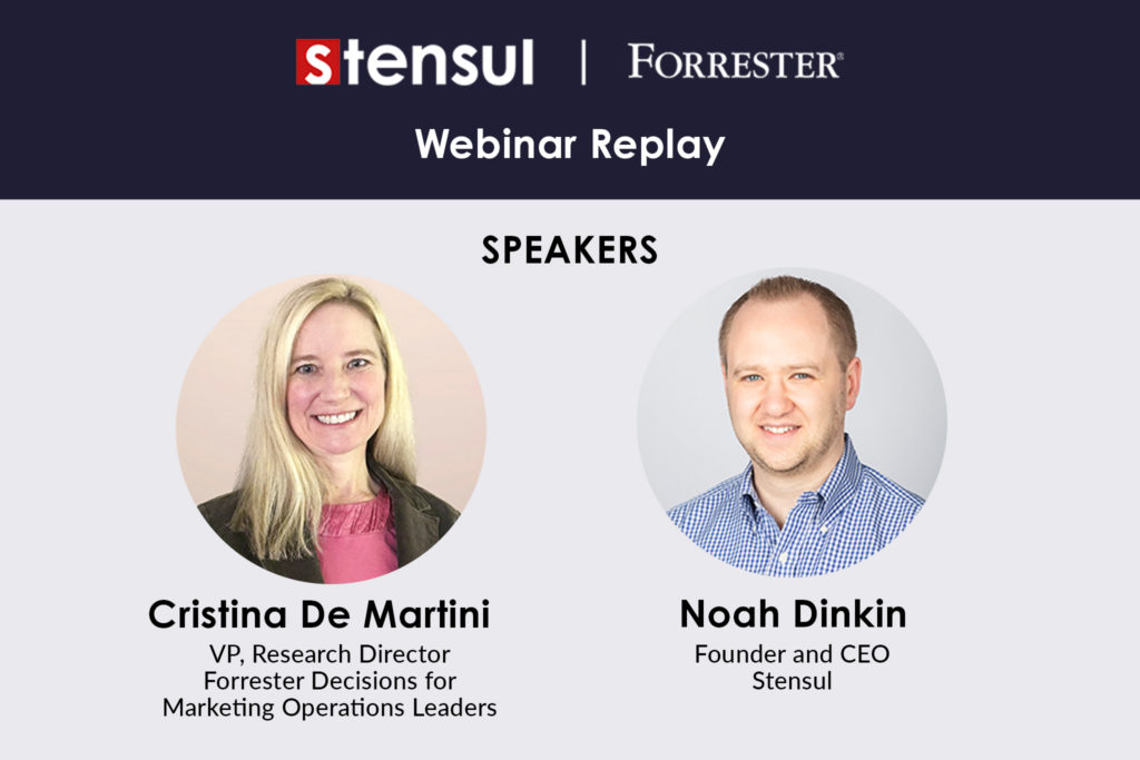 Forrester and Stensul webinar replay