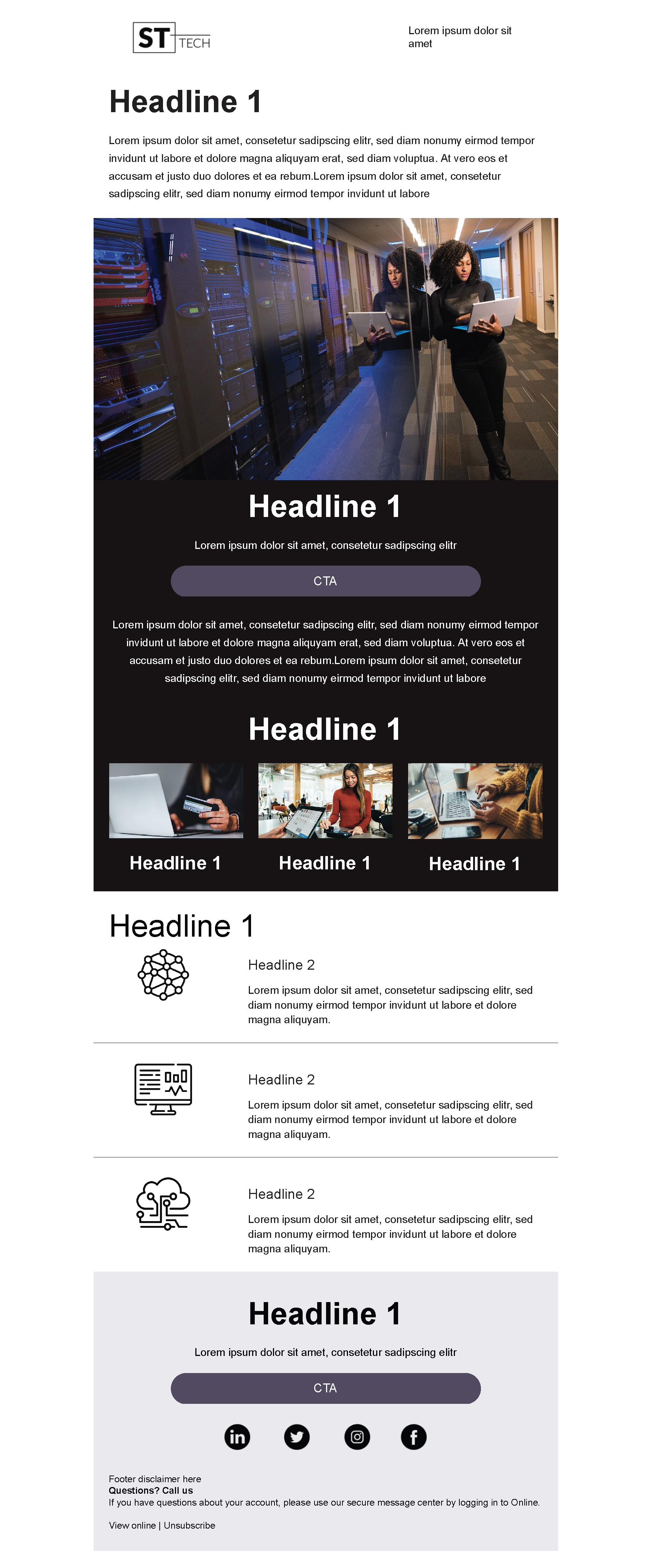 trigger email template 2 for technology companies