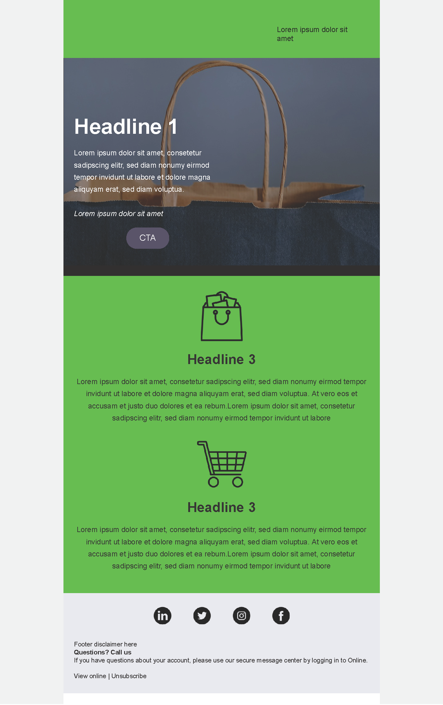 trigger email template 3 for retail