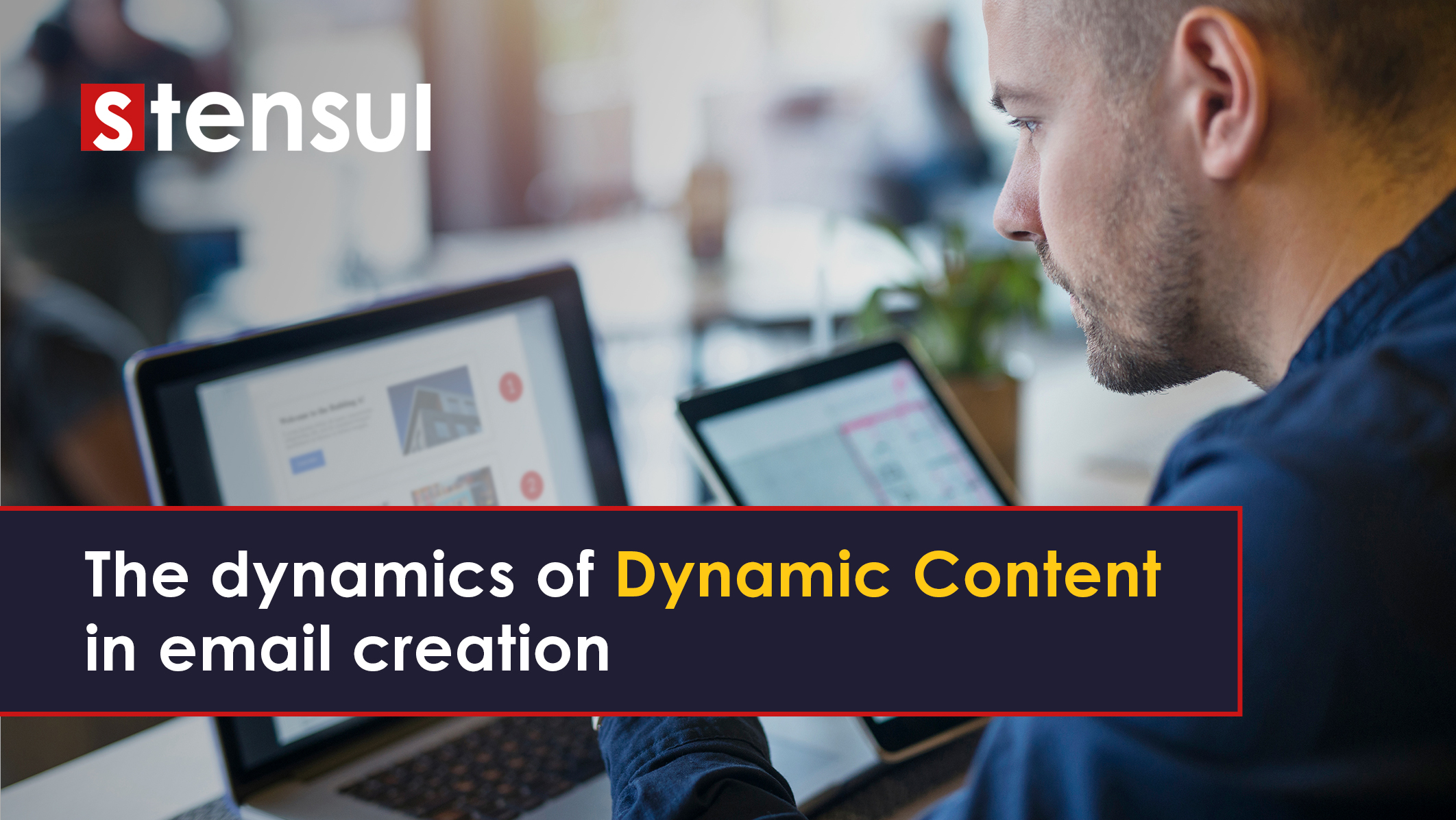 woman looking at computer screen