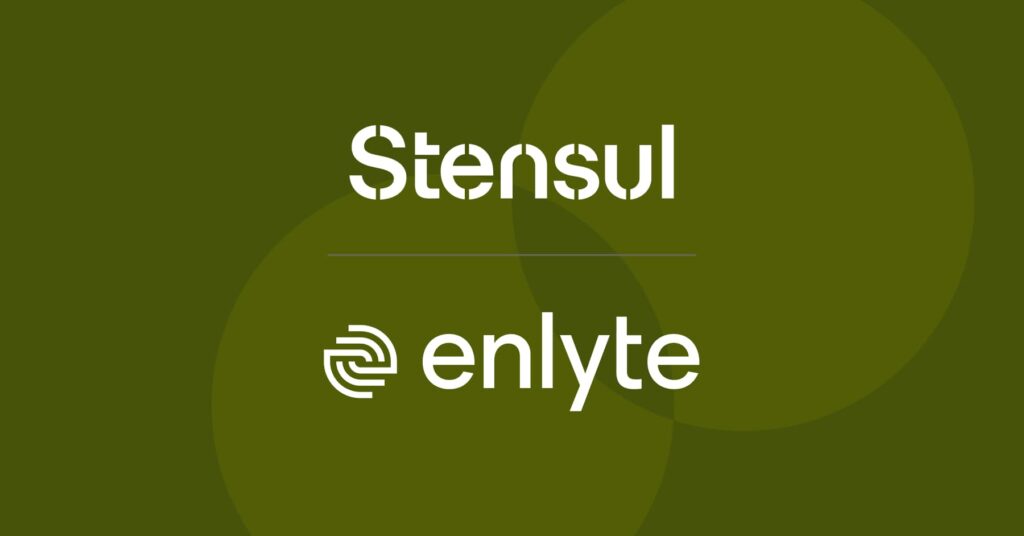 Stensul and Enlyte logo lockup