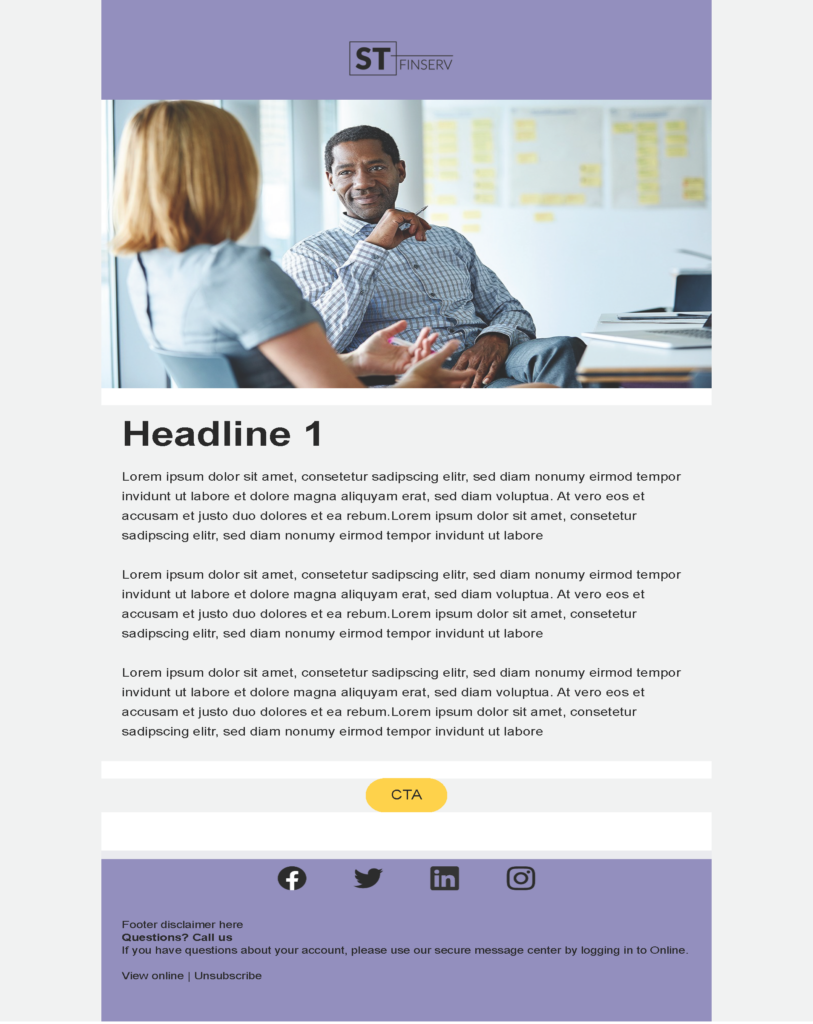 Retention/Reactivation email template 3 for highly regulated companies for Marketo