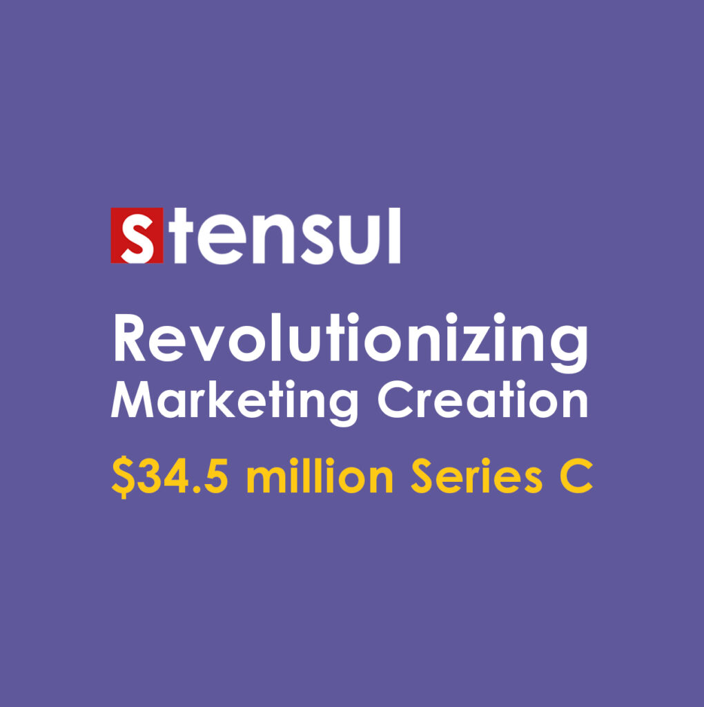 Stensul. Revolutionizing Marketing Creation. $34.5 million Series C