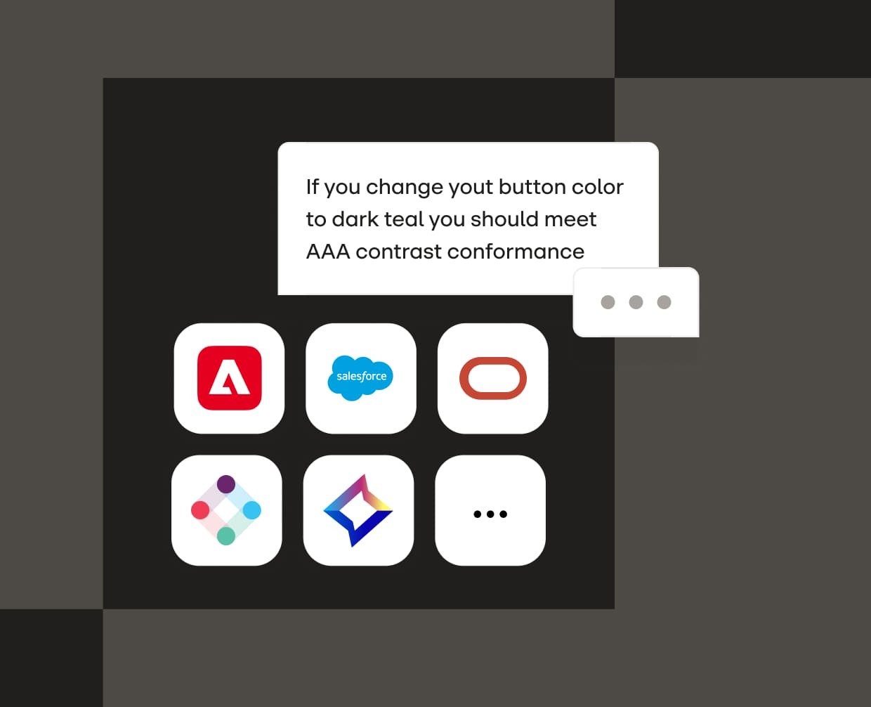 Stensul UI showing integration companies