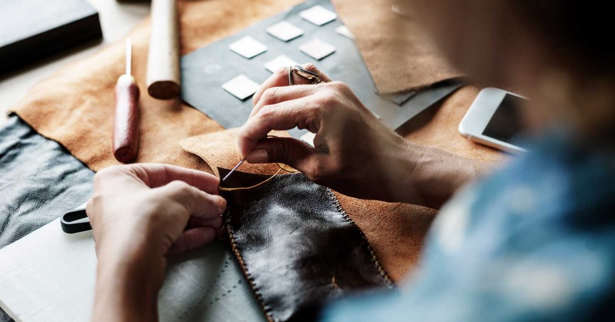 hand-made leather goods