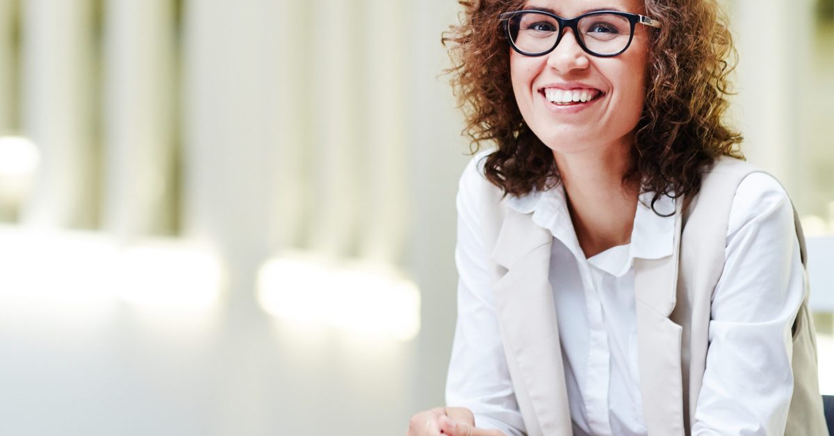 cheerful employee