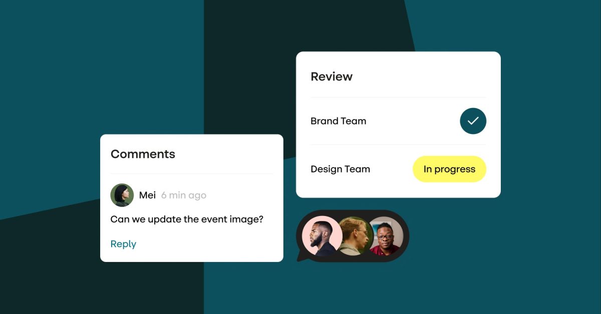 Stensul UI showing collaboration
