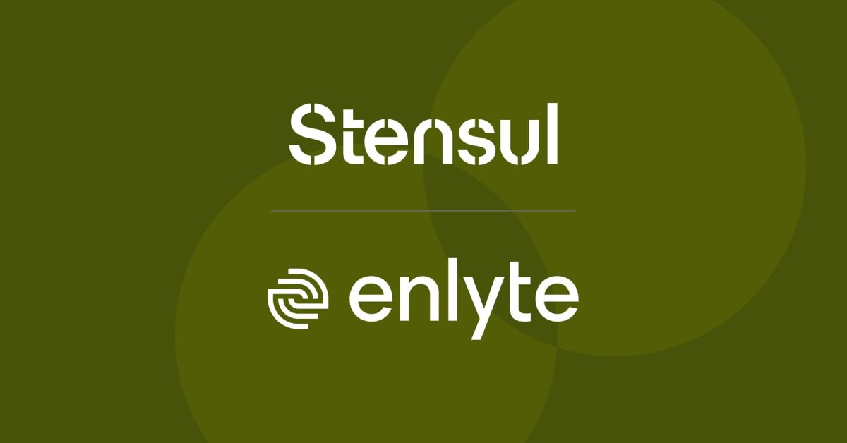 Stensul and Enlyte logo lockup