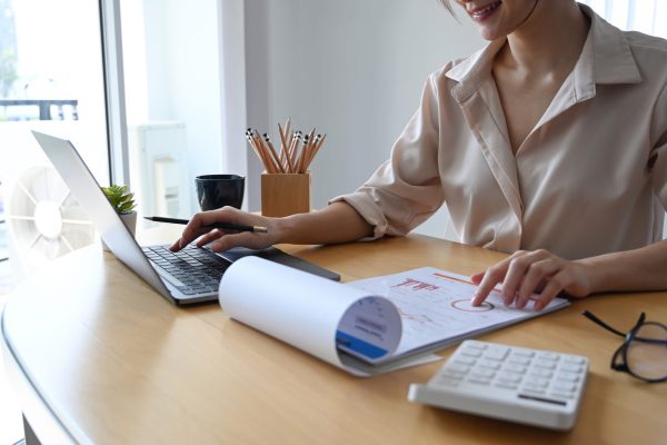 businesswoman working