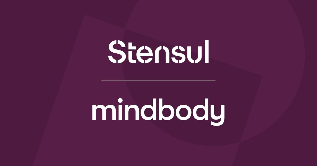 Stensul and Mindbody logo lockup