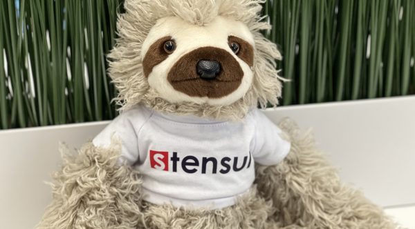 Speedy the Sloth, Stensul's cuddly mascot